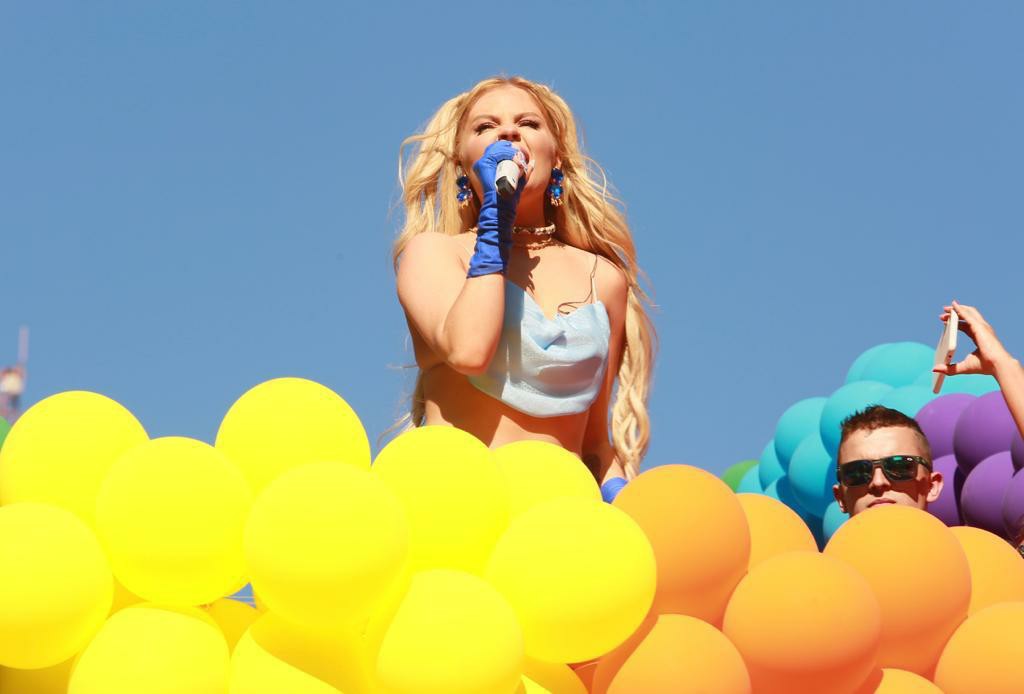 notícia Mynd é a maior em artistas presentes durante parada LGBTQIA+