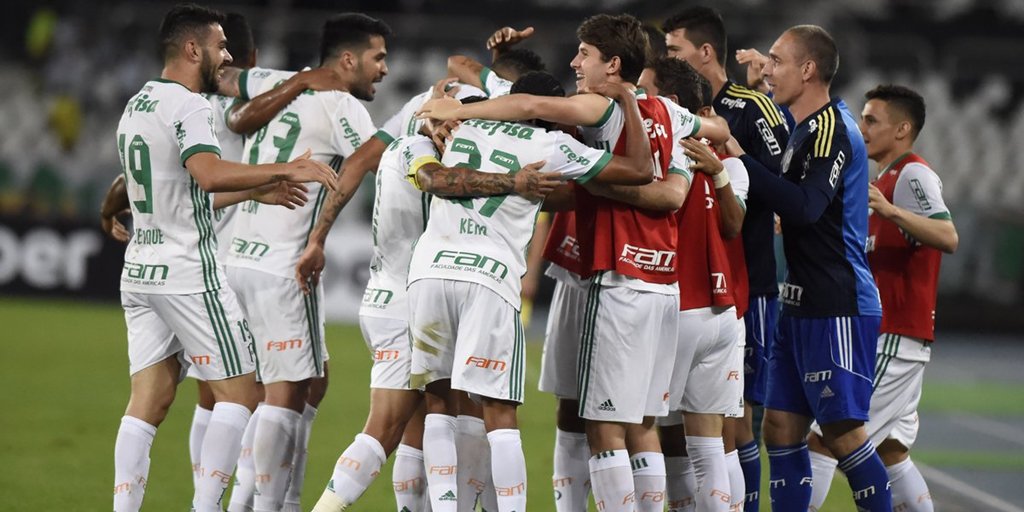 notícia Palmeiras vence o Botafogo fora de casa