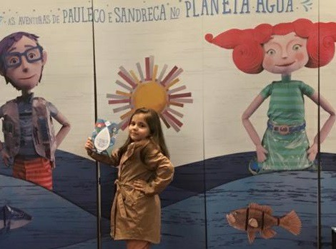 notícia Atores e modelos assistem ao musical ‘As Aventuras de Pauleco e Sandreca no Planeta Água’