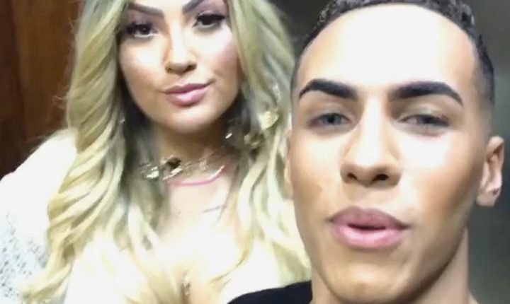 notícia Talento e As Makes, Filipe Ferreira arrasa na maquiagem da ex-fazendeira Thayse Teixeira