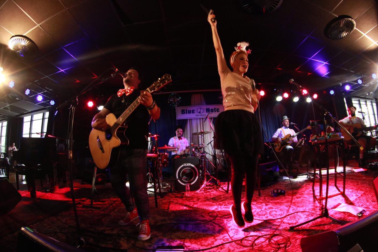 notícia 'Trem da Alegria' se apresenta neste domingo na Blue Note São Paulo. Venha assistir esse grande espetáculo musical