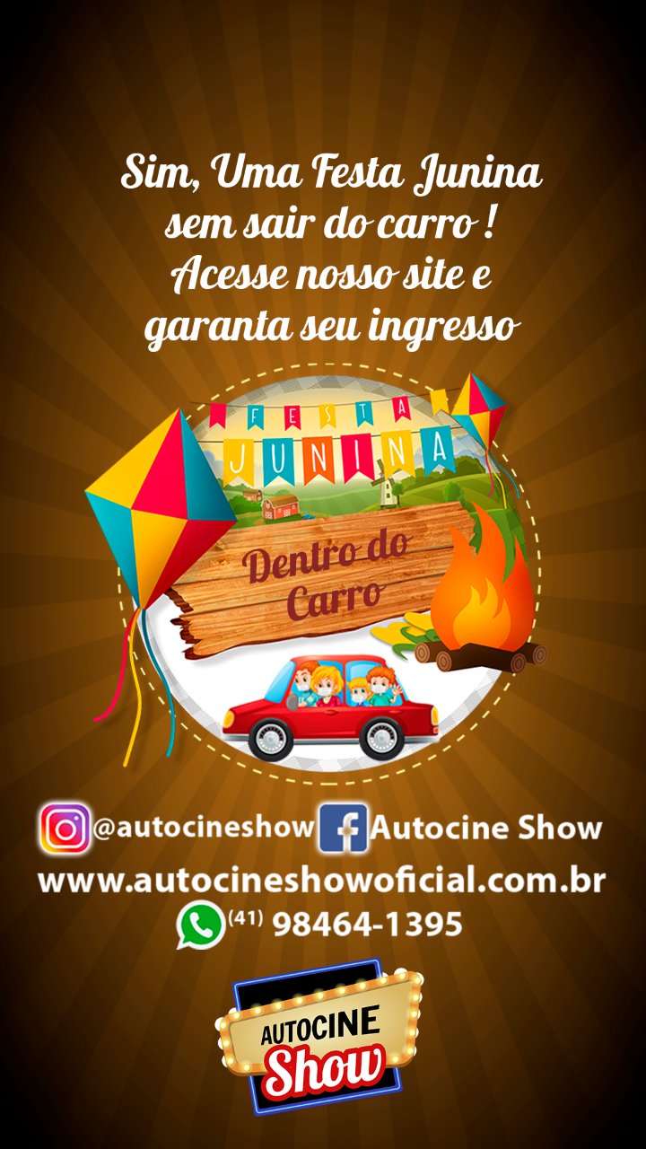 notícia Arraiá inovador e totalmente seguro