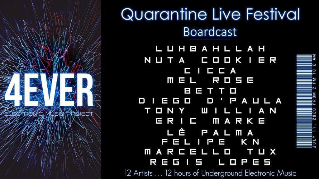 notícia Vem aí Quarentine Live Festival!