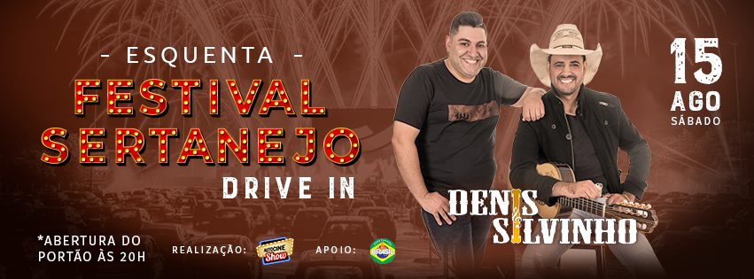 notícia Esquenta do Festival Sertanejo é só no Autocine Show