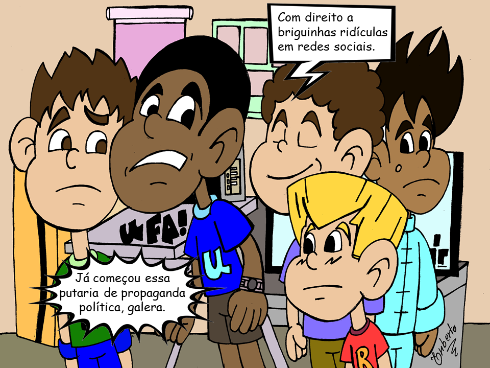 notícia CHARGE DO DIA