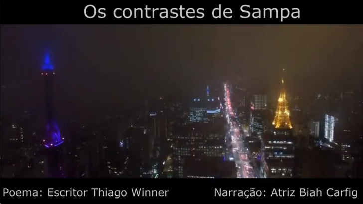 notícia Vídeo poesia 