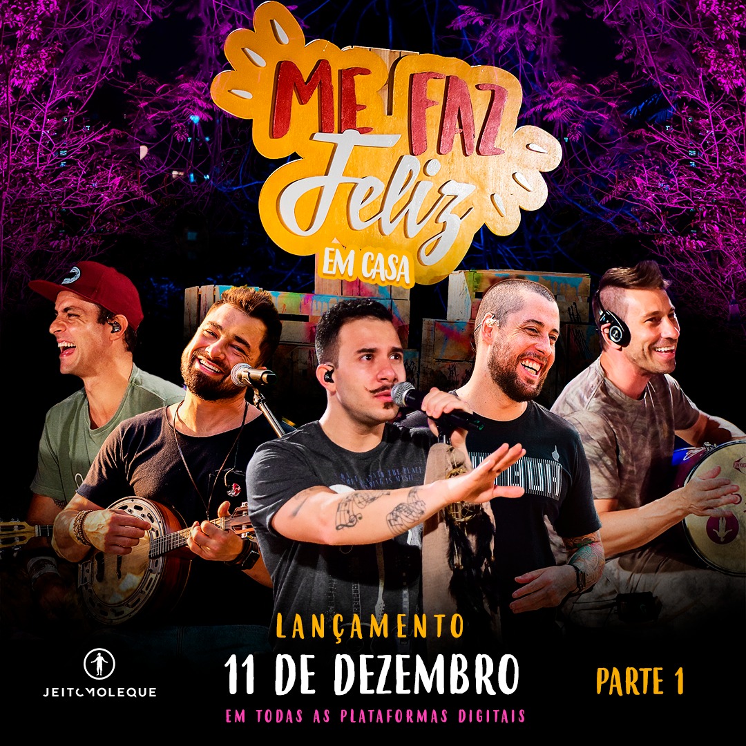 notícia Jeito Moleque lança parte 01 de “Me Faz Feliz”