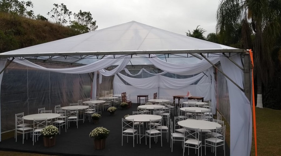 notícia Setor de aluguel de tendas para eventos e negócios espera retomada neste ano