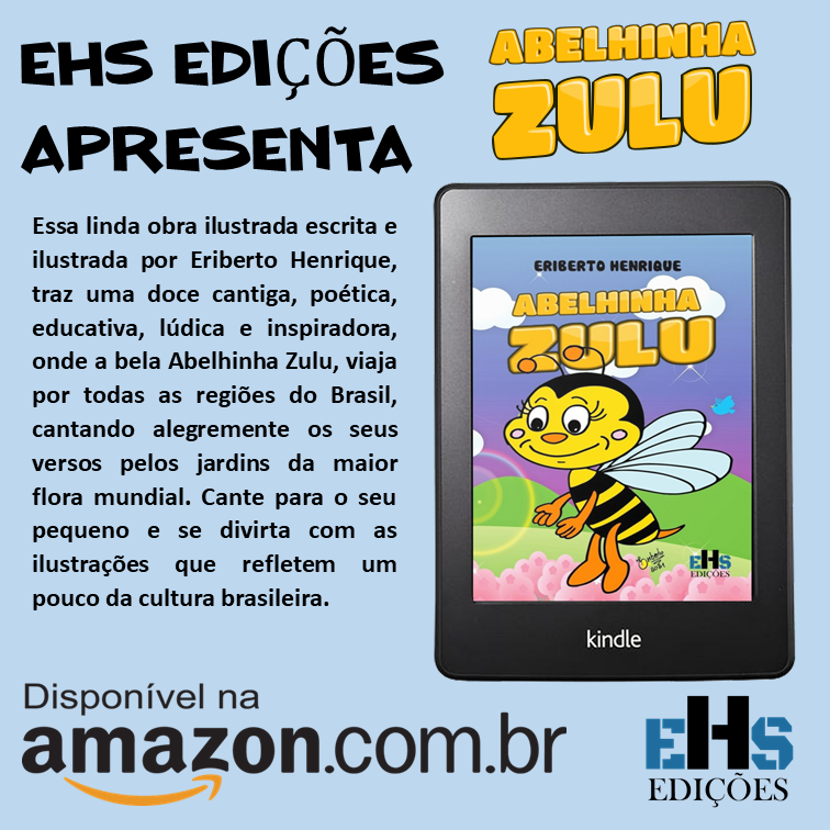 notícia AUTOR ERIBERTO HENRIQUE LANÇA O LIVRO ABELHINHA ZULU 