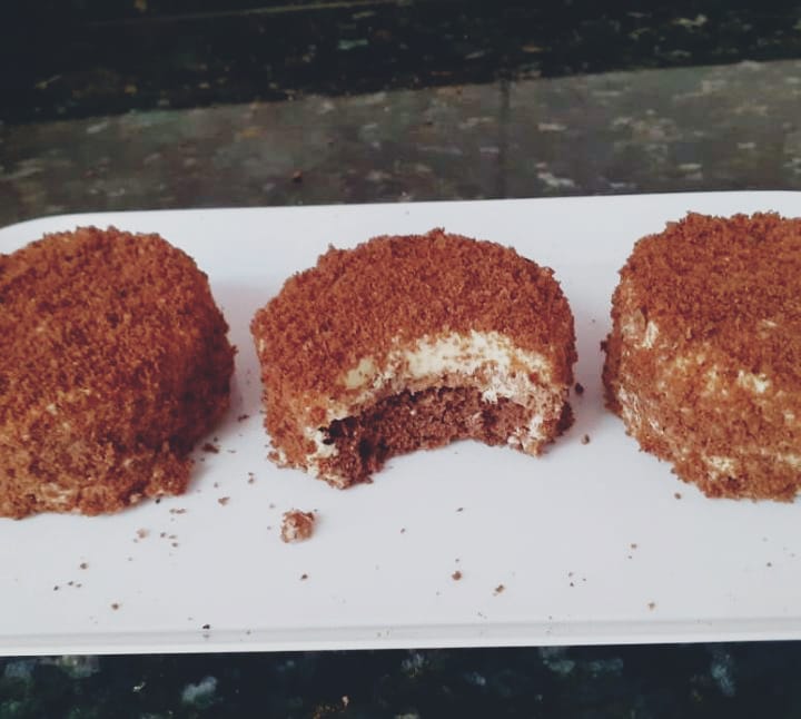 notícia Receita de Mini cheesecake duplo de chocolate fit