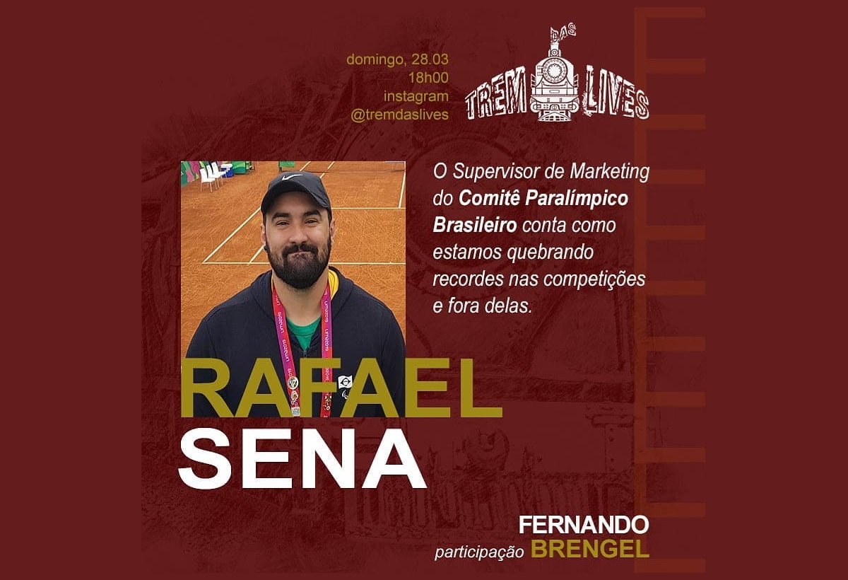 notícia O próximo Trem das Lives enfoca as Paralimpíadas