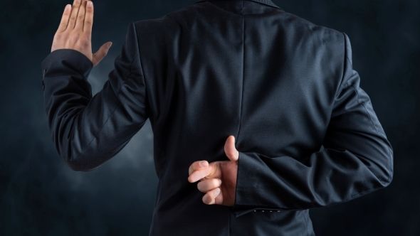 notícia A mentira e o perjúrio