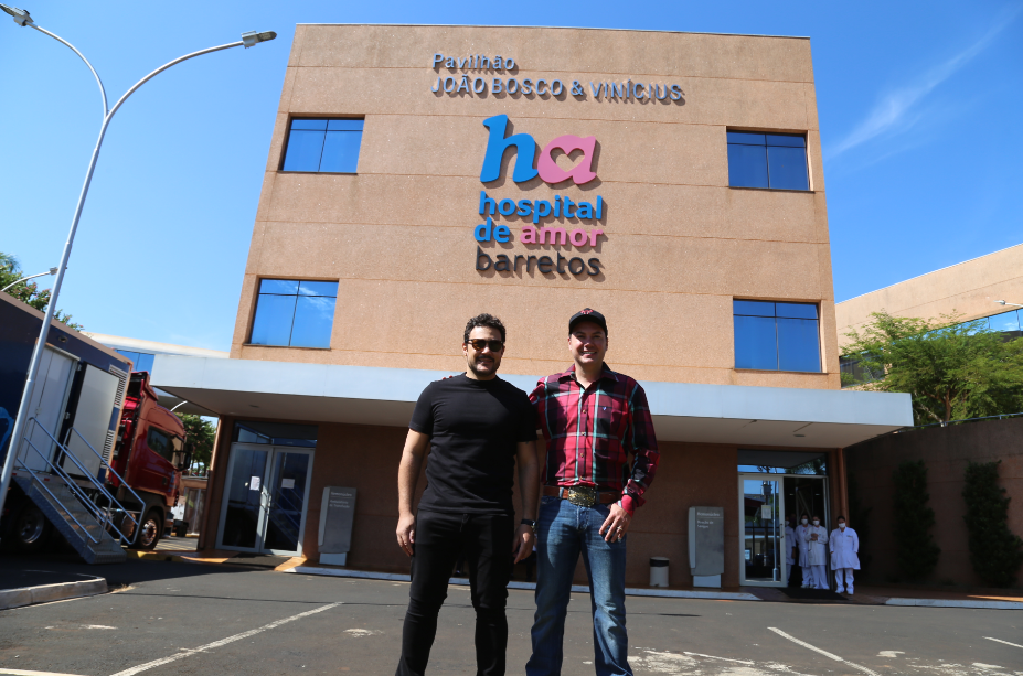 notícia Pavilhão “João Bosco & Vinícius” é inaugurado no Hospital de Amor de Barretos