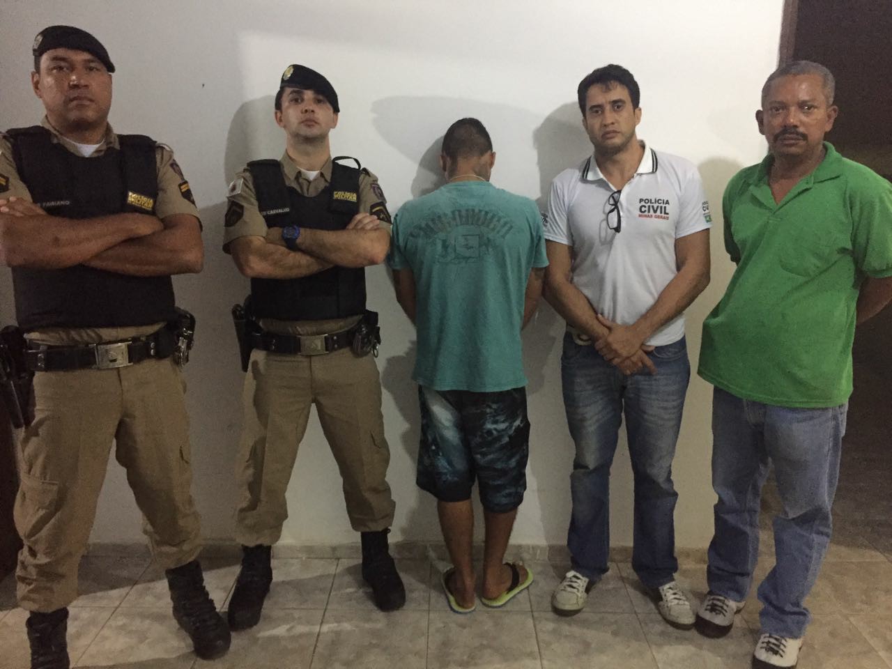 notícia Investigações e muitas diligências levaram á captura do último autor do homicídio que vitimou Tonisio Alves Araujo.