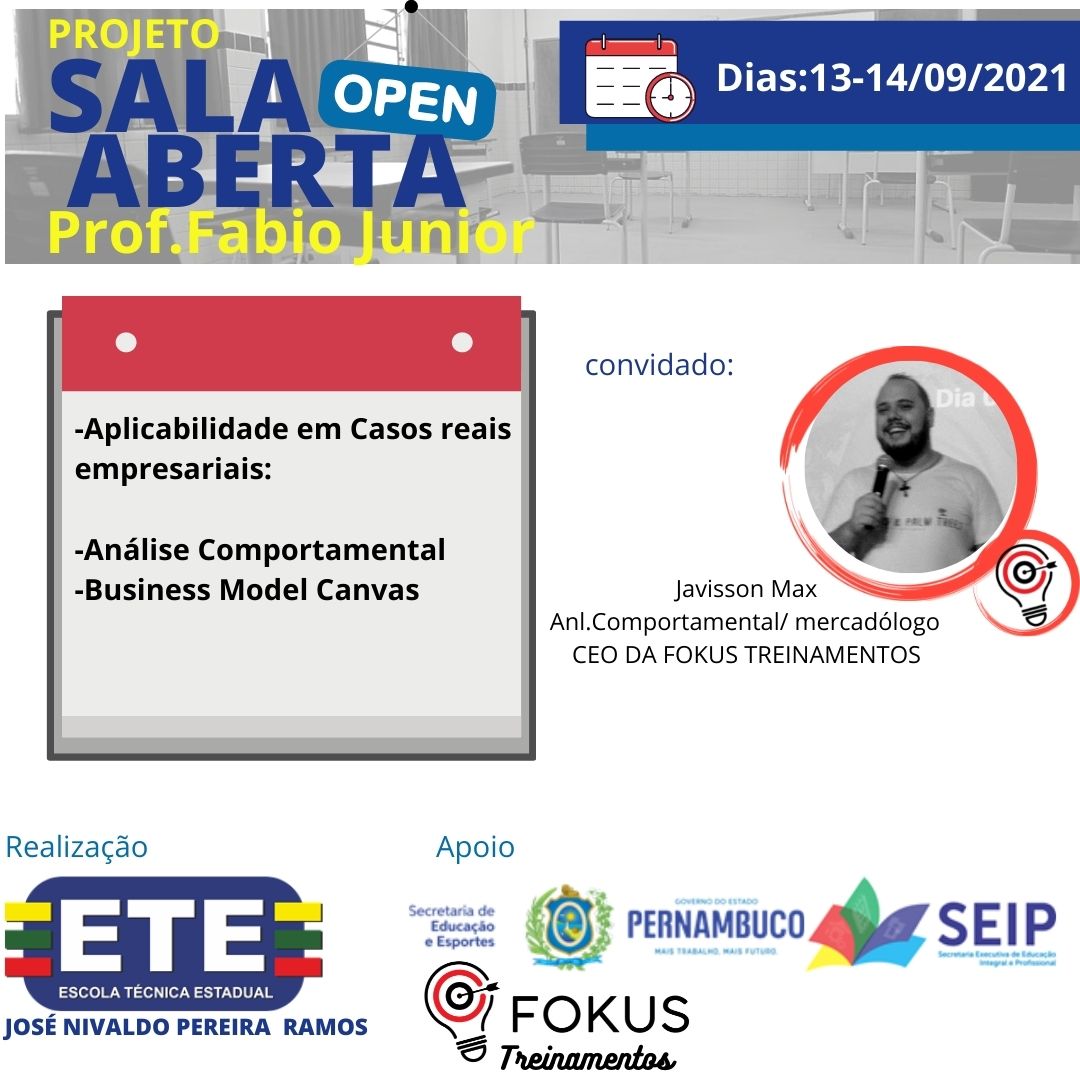 notícia Exclusividade - Projeto Sala de Aula Aberta: Aprendizado na Prática  