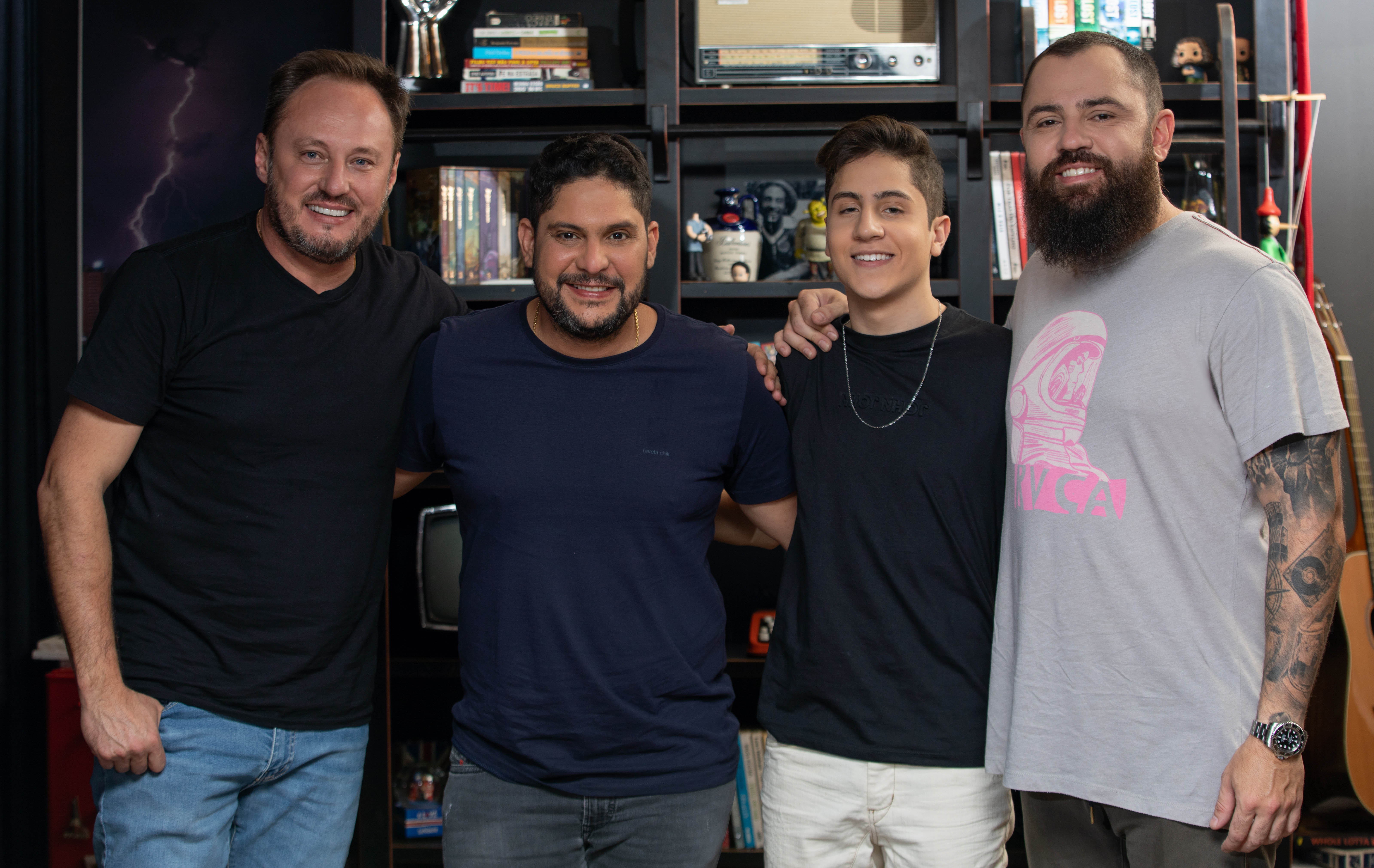 notícia Hugo Henrique e Jorge & Mateus anunciam parceria