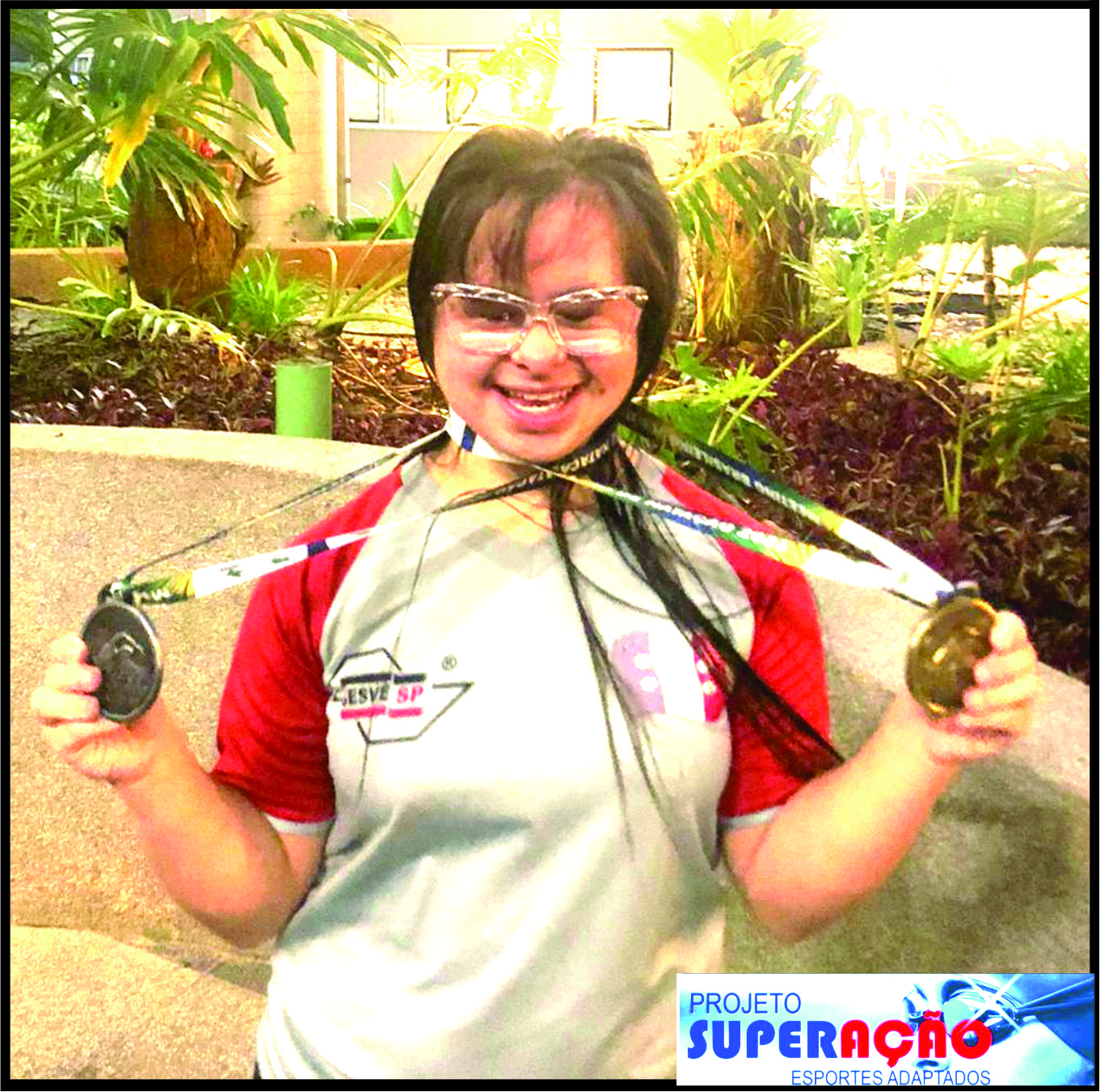 notícia Isabella Superatleta PCD na natação se destaca a nivel nacional.