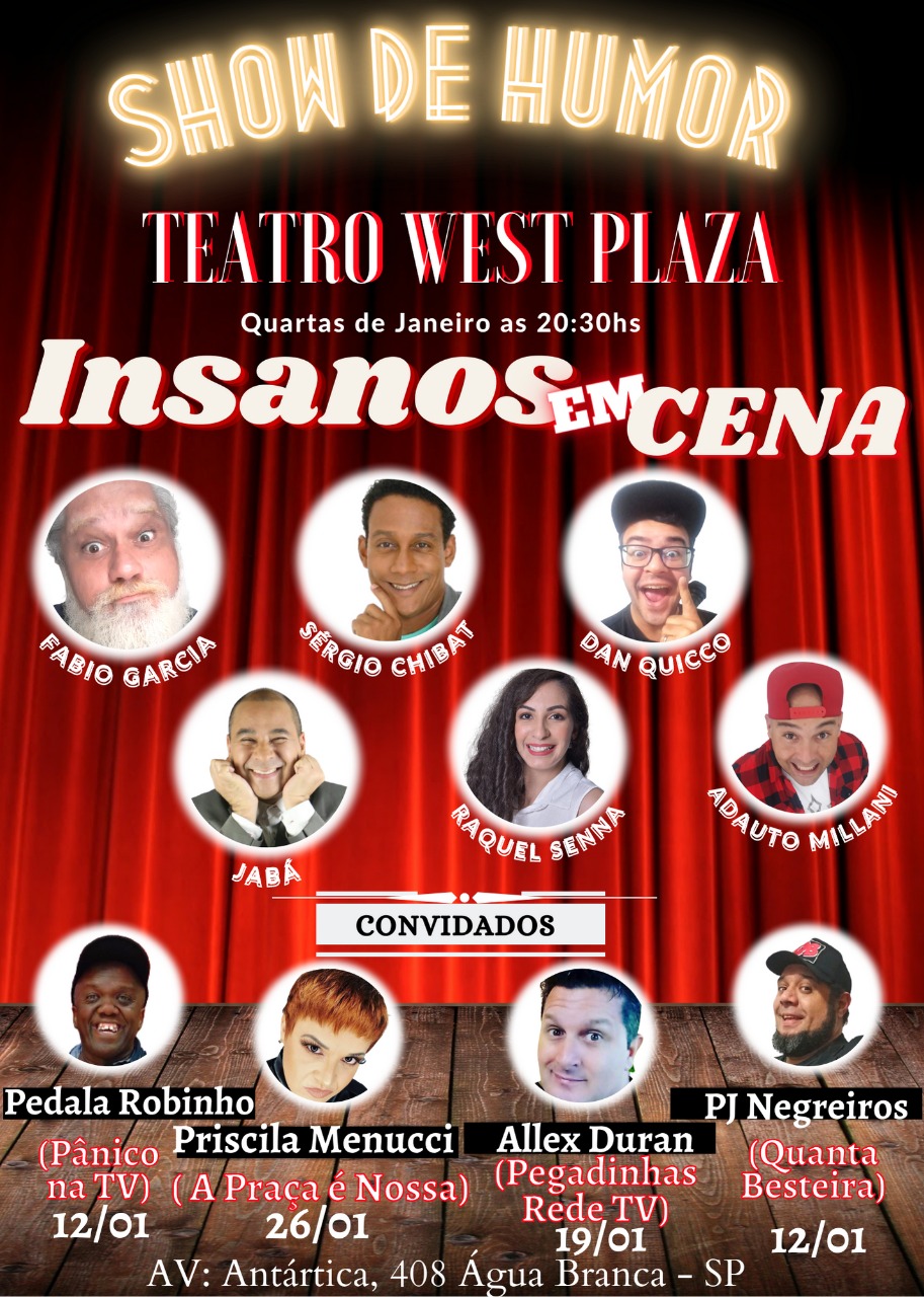 notícia Insanos em Cena