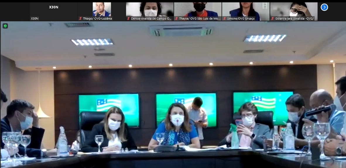 notícia FORTES CHUVAS: governo, prefeituras e entidades discutem ações emergenciais para reparar danos na região norte de Goiás