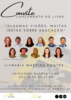 notícia Convite  - Educação sobre várias vertentes