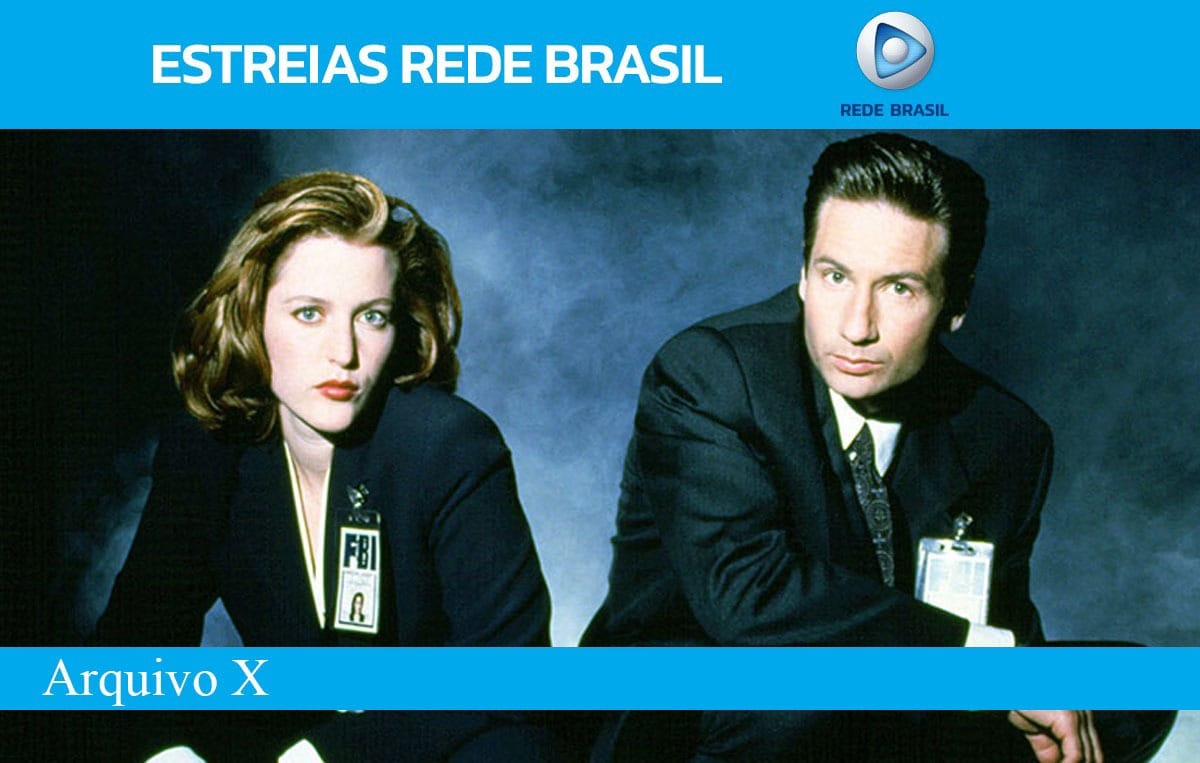 notícia Rede Brasil de Televisão exibe Arquivo X em sua programação