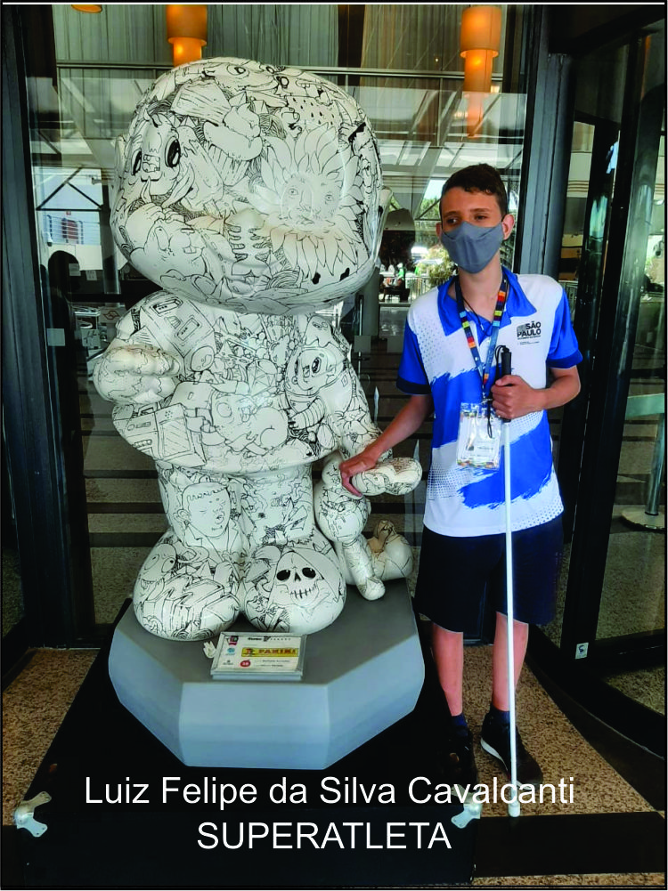 notícia Jovem Mairinquense atleta PCD é destaque e convocado para a Seleção de base do Brasil pela CBDV (Confederação Brasileira de Desportos de Deficientes Visuais).