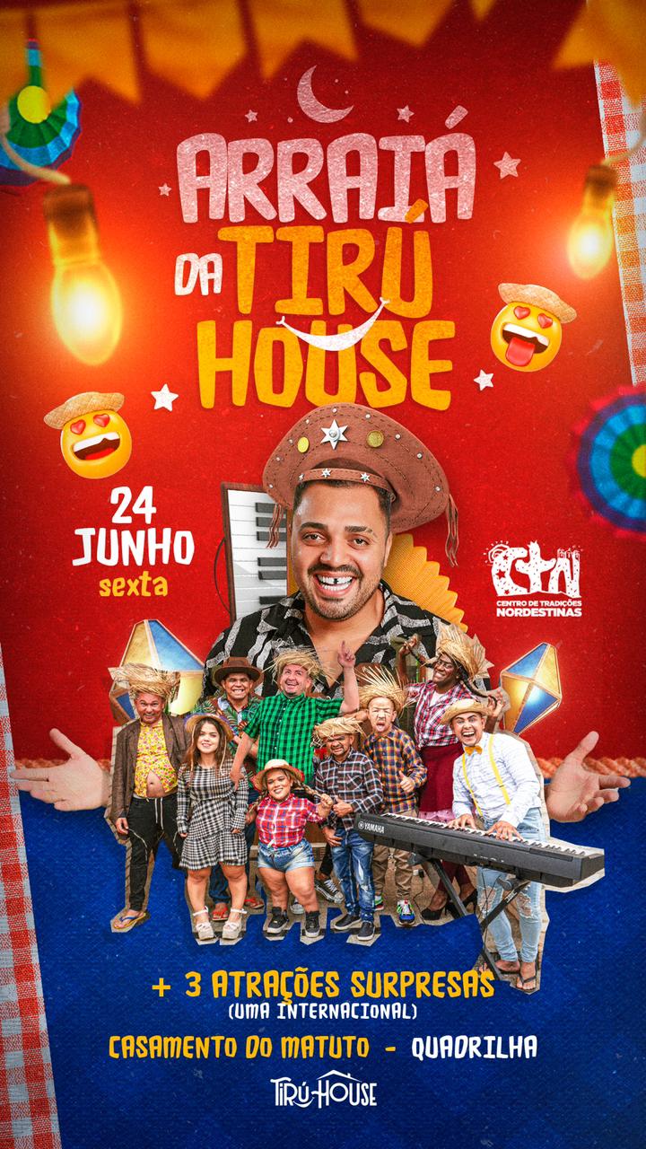 notícia São Paulo recebe maior festa junina organizado por Tirulipa, um dos maiores comediantes do Brasil