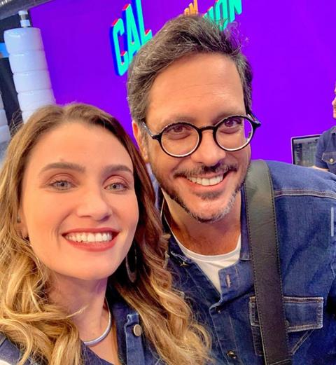 notícia Ste Serrat faz participação especial no caldeirão com Mion