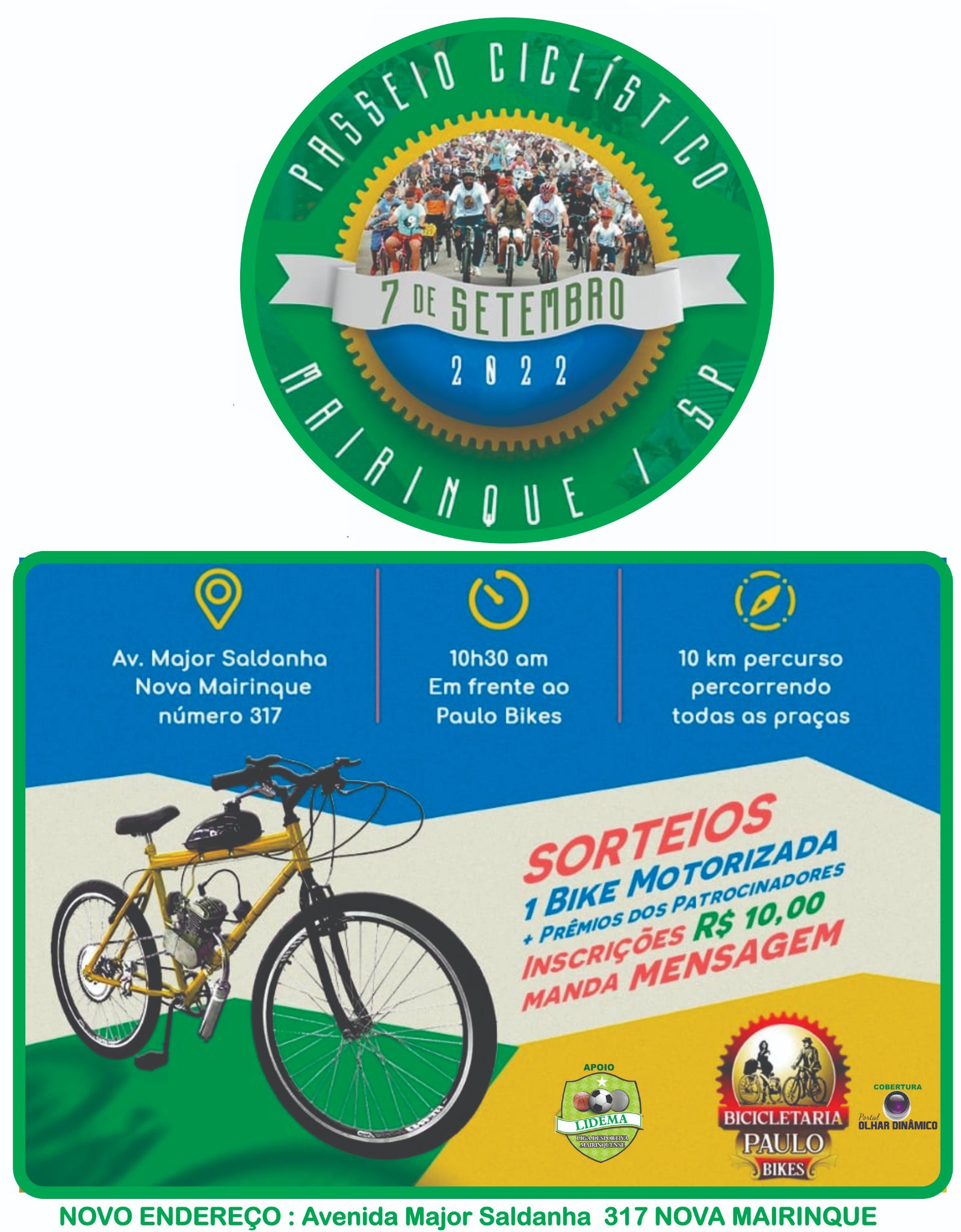 notícia Setembro em Mairinque  sera mês de varios Eventos Esportivos.