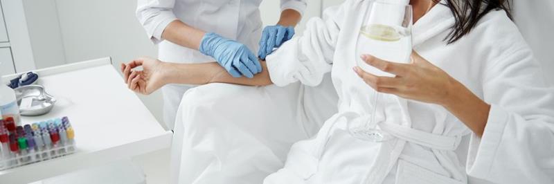 notícia Soroterapia para a reposição de vitaminas