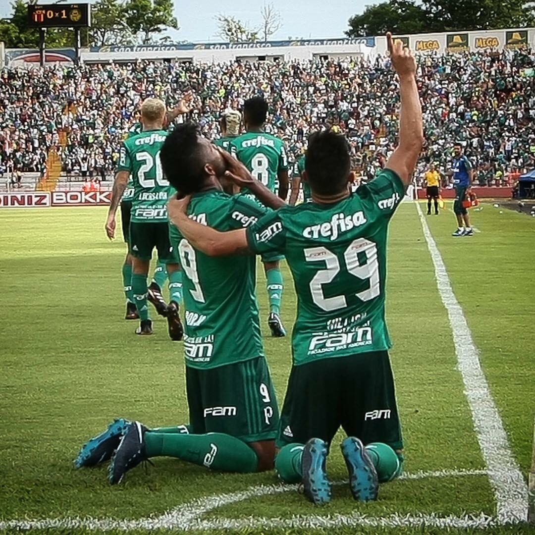 notícia Palmeiras vence a segunda no Paulistão 