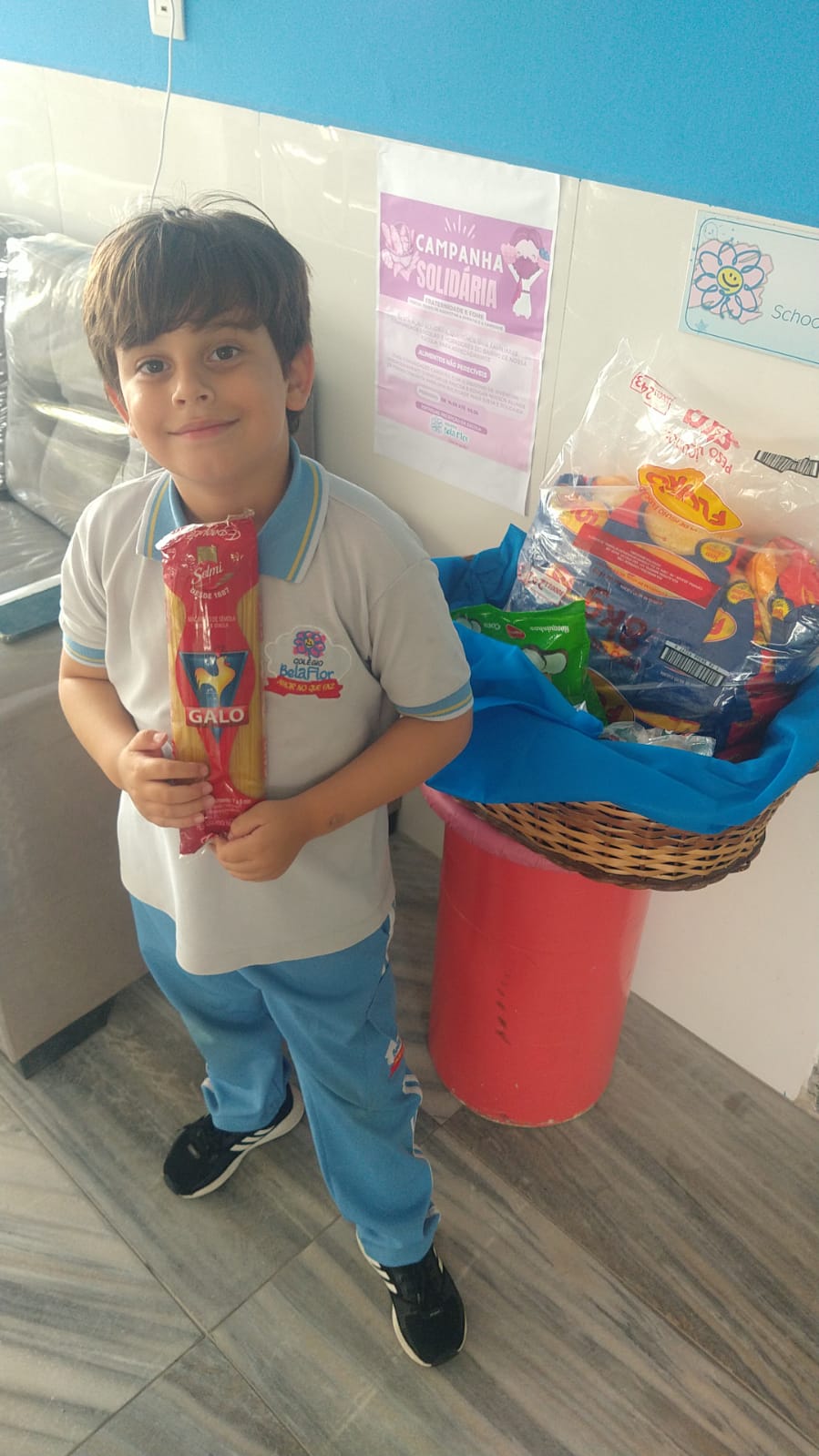 notícia Colégio Bela Flor promove campanha solidária de Páscoa para comunidades carentes