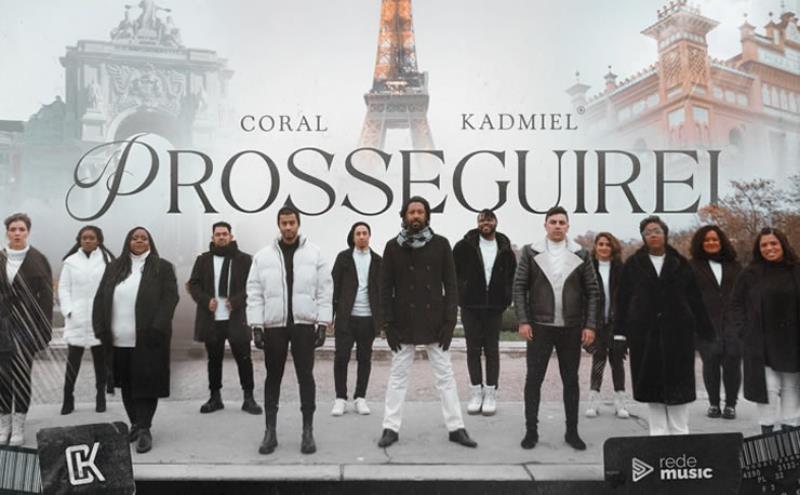 notícia Coral Kadmiel lança o single “Prosseguirei”, com clipe gravado na Europa