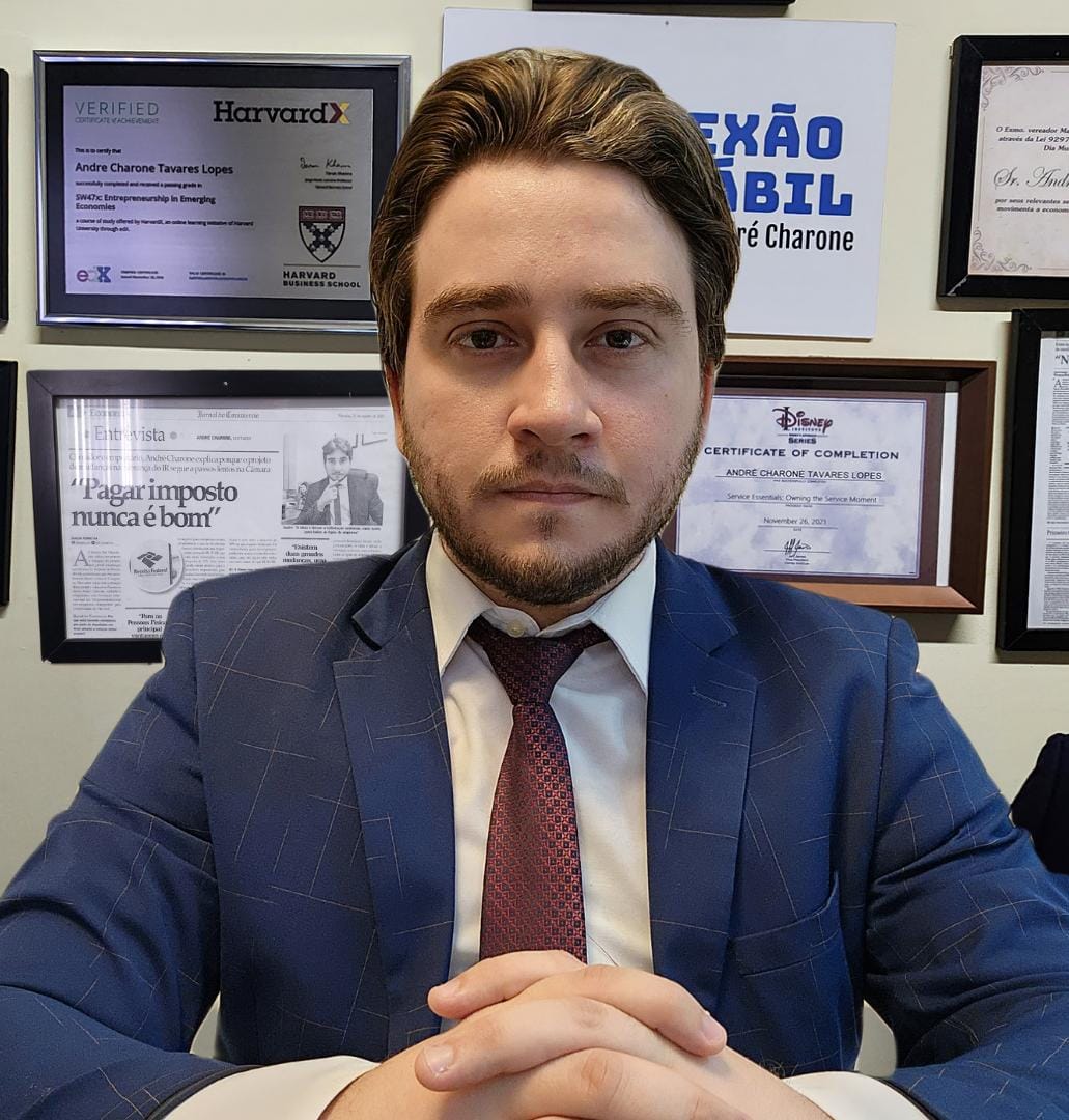 notícia Contador André Charone fala sobre a importância da contabilidade 