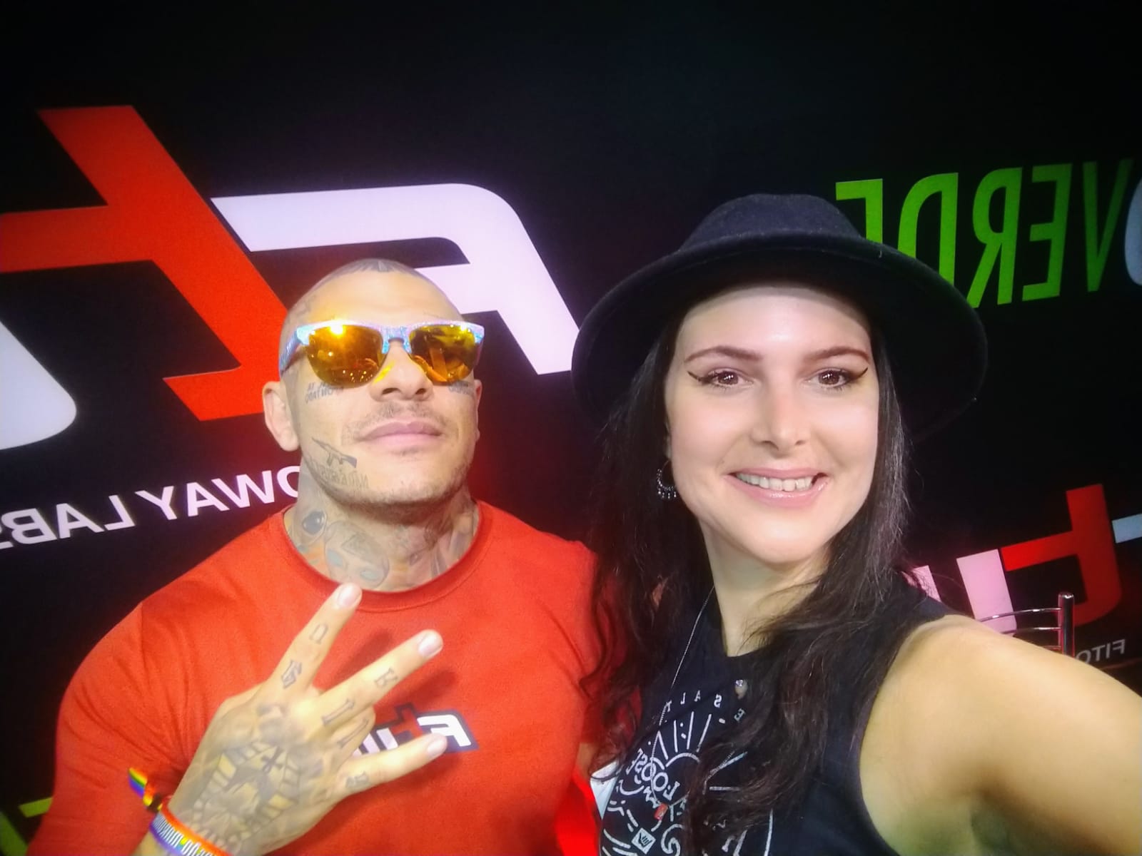 notícia Flávia Rufino faz cobertura do evento do Arnold Schumacher em SP