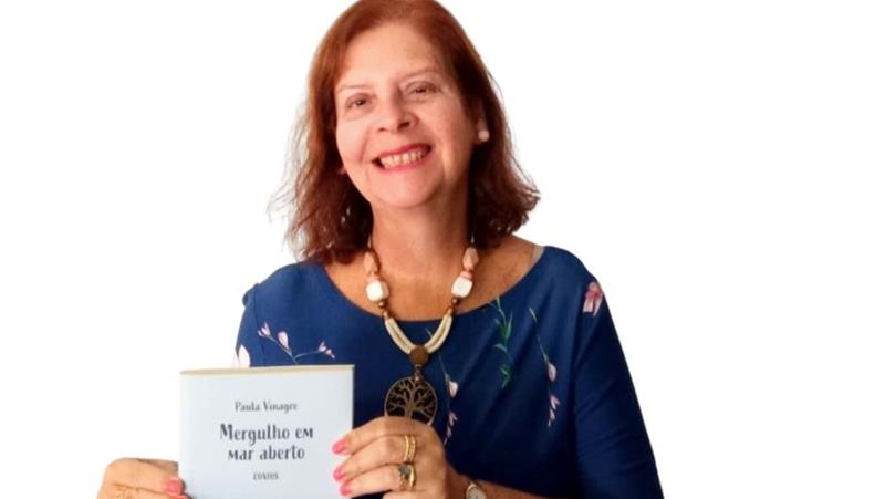 notícia Premiada escritora Paula Vinagre lança seu sexto livro solo