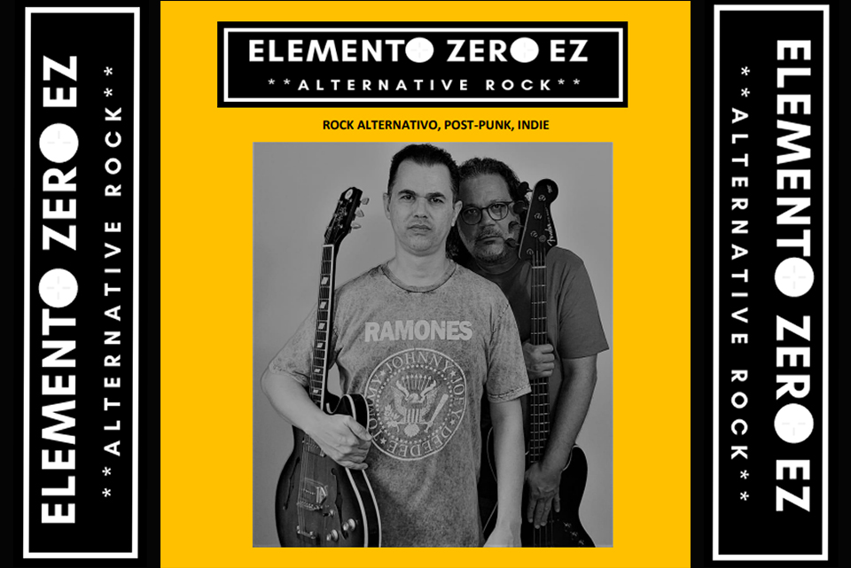 notícia Elemento Zero EZ é uma banda de rock alternativo, post-punk, indie com referências que vão de Joy Division, The Jesus And Mary Chain e Placebo à New Order e House Of Love