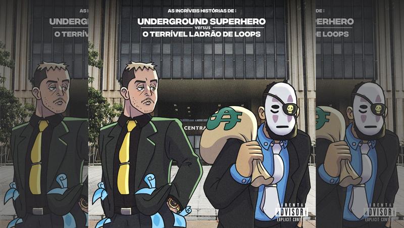 notícia Akira Presidente lança novo álbum “As Incríveis Histórias De: Underground Superhero vs. O Terrível Ladrão de Loops”