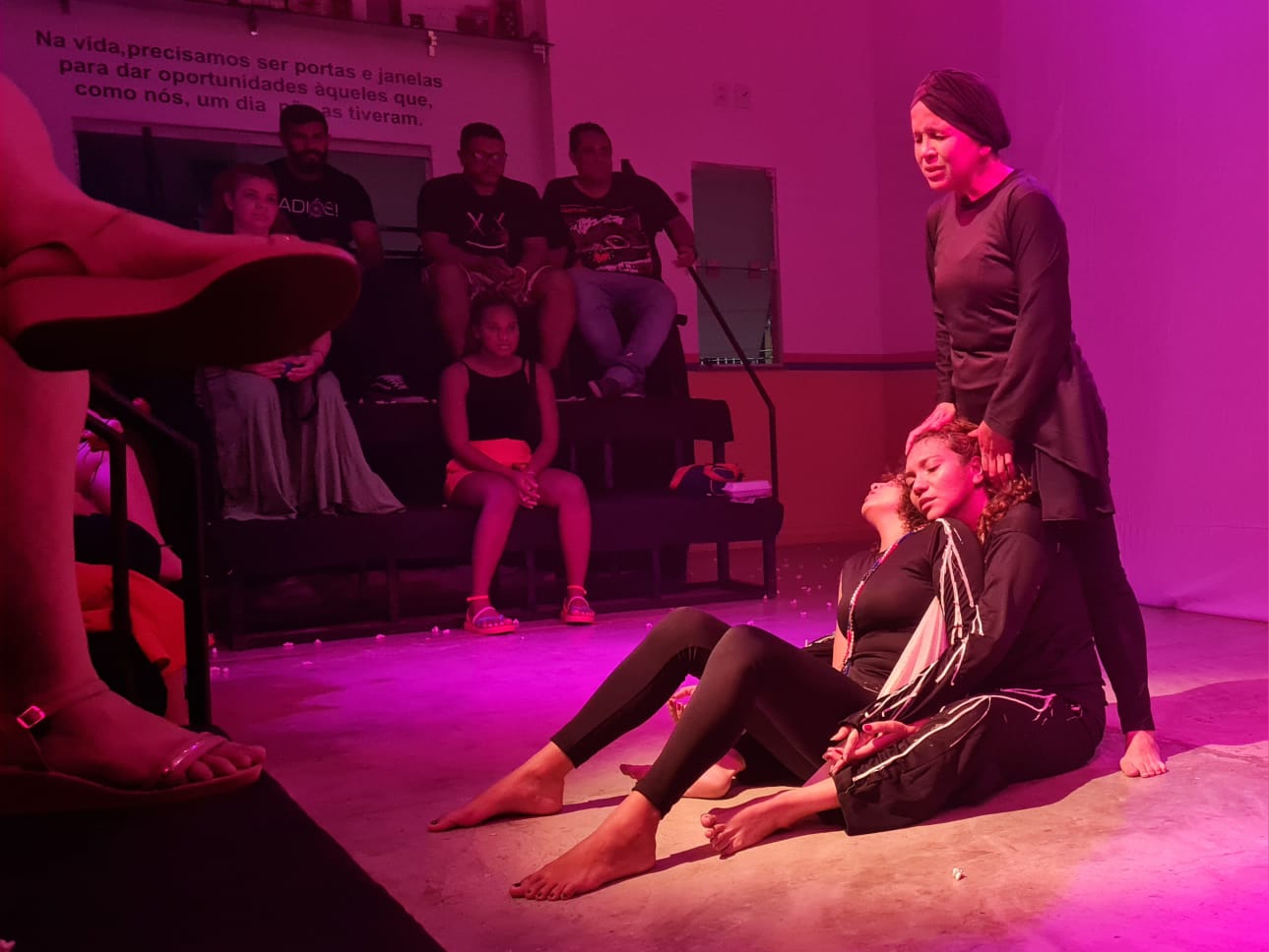 notícia Grupo Arte de Viver apresenta espetáculo “O último toque do tambor”