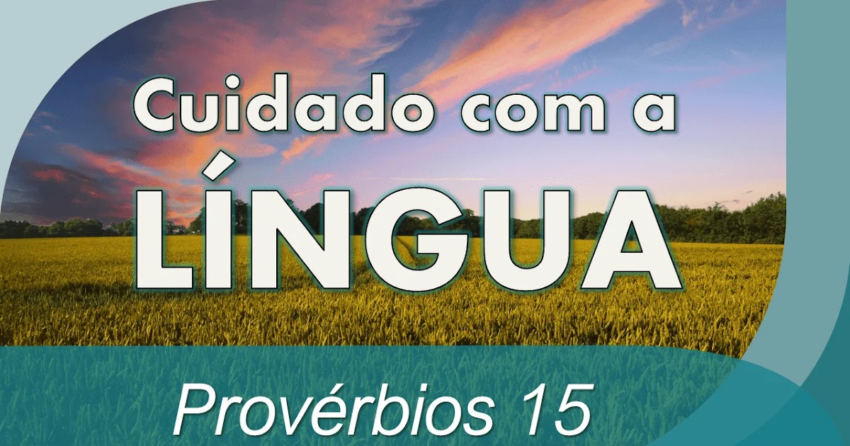 notícia PALAVRA DE HOJE - O PODER DA LÍNGUA