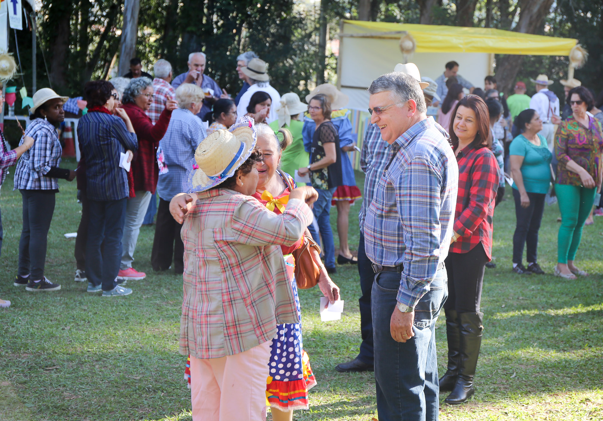 notícia Diversão marca o Arraiá do Centro de Convivência do Idoso em Louveira