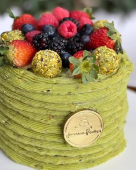 notícia Bolo de pistache se destaca no mercado da confeitaria