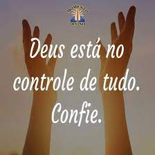 notícia PALAVRA DE HOJE - DEUS ESTÁ NO CONTROLE