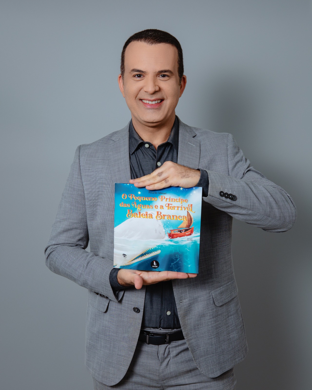 notícia Ricardo Ishmael lança “O Pequeno Príncipe das Águas e a Terrível Baleia Branca”
