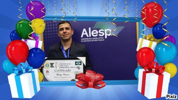 notícia Autor Thiago Winner comemora seus 40 anos de idade