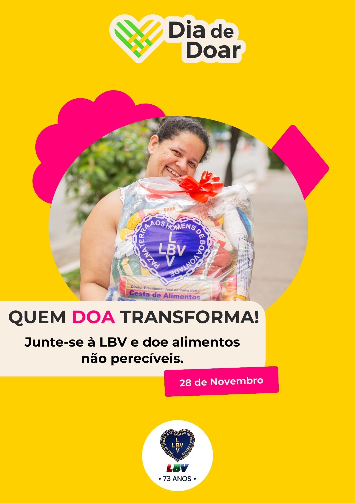 notícia Dia de Doar: uma data para promover a generosidade no Brasil