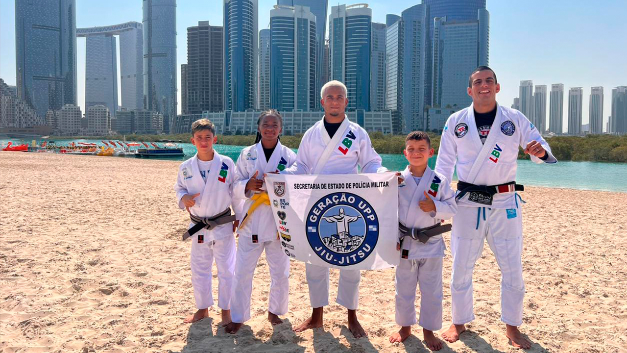notícia Atletas apoiados pela LBV conquistam medalhas em Dubai e são destaque na Globo.