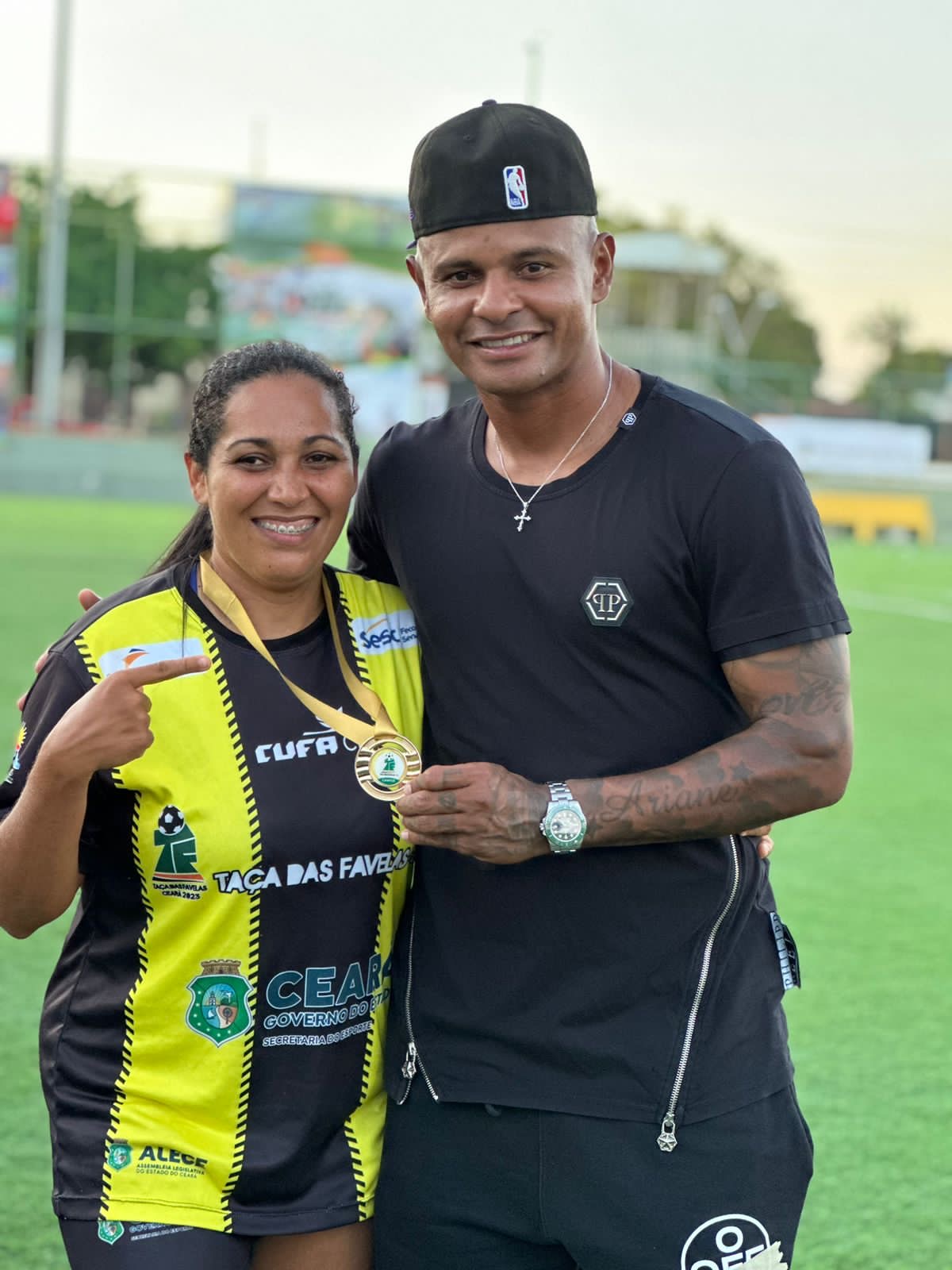 notícia Final da Taça das Favelas: Jangurussu e Castelão levantam a taça e Ari Gooll enaltece a perfomance dos jogadores