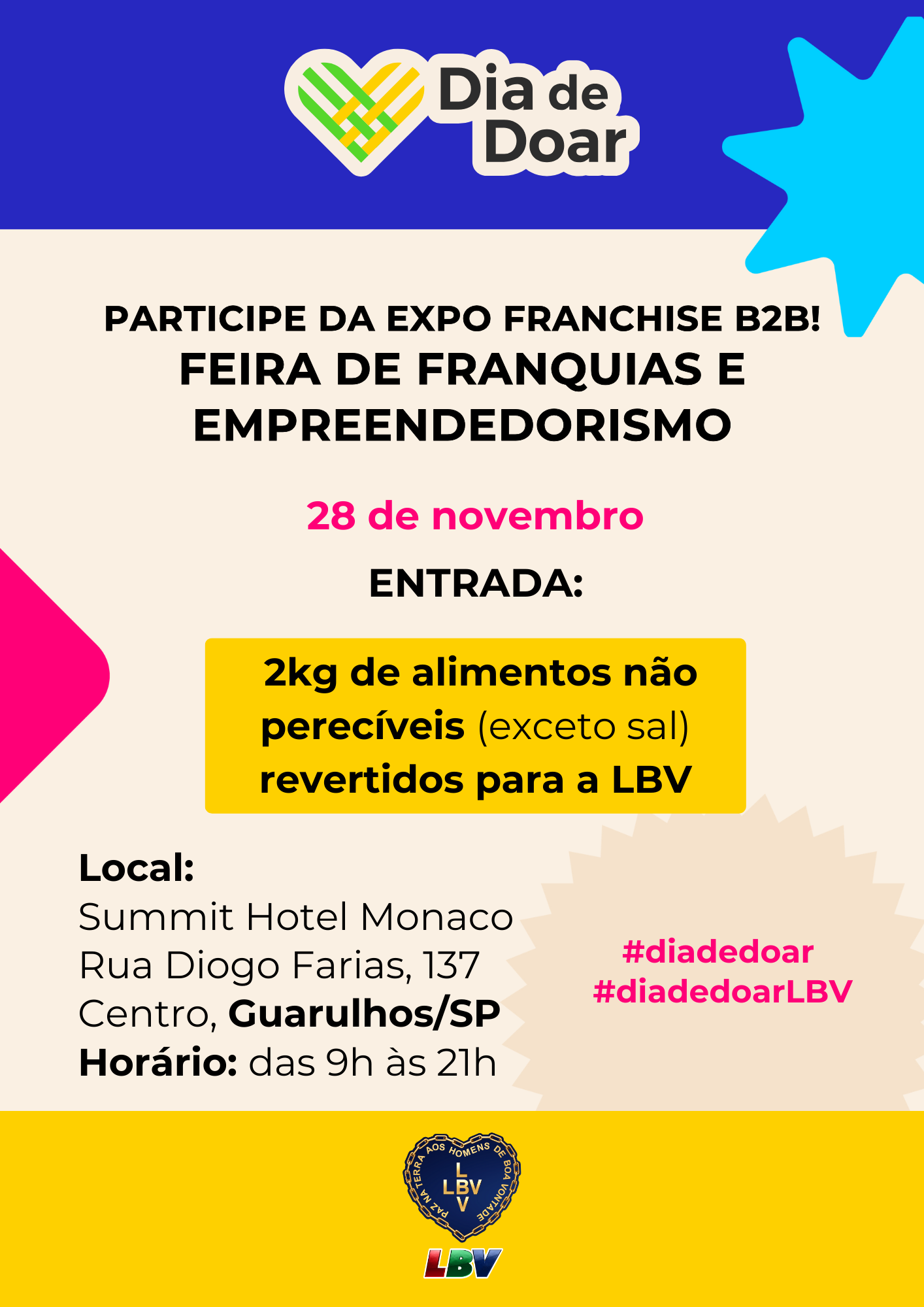 notícia Dia de Doar: uma data para promover a generosidade no Brasil