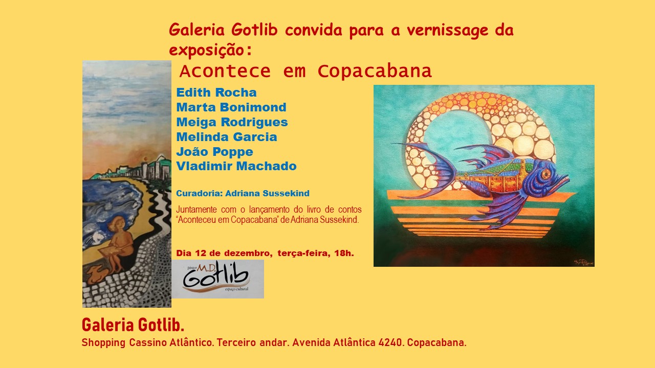 notícia A Galeria Gotlib abre a exposição 